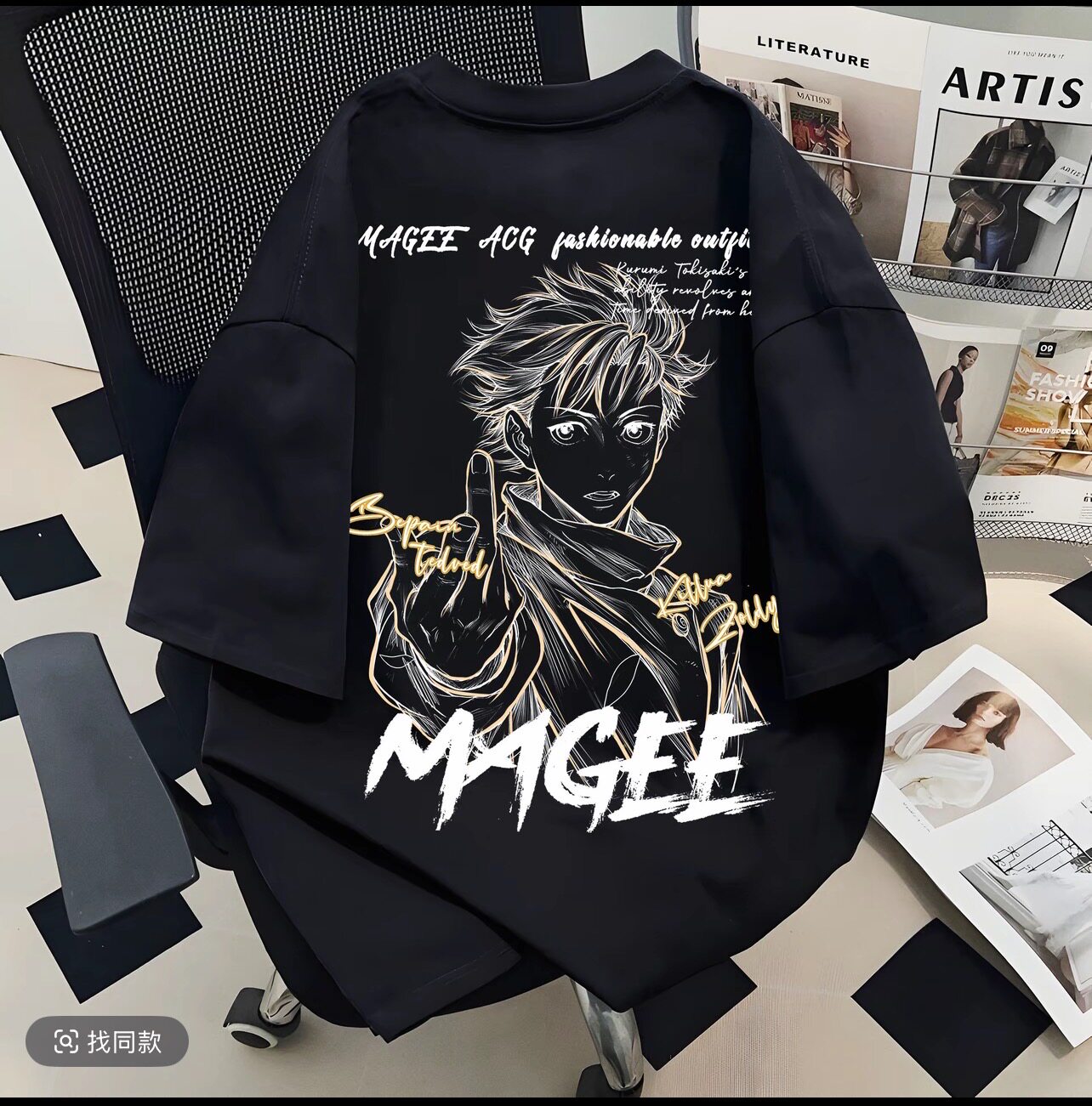 Street Fashion Japan - จูจุสึไคเซ็น 2026 ซัมเมอร์ โอคคตสึ ยูตะเสื้อยืดผู้ชายอะนิเมะพิมพ์ลายลำลองหลวมโอเวอร์ไซส์สตรีทแวร์แฟชั่นเสื้อยืด Y2k