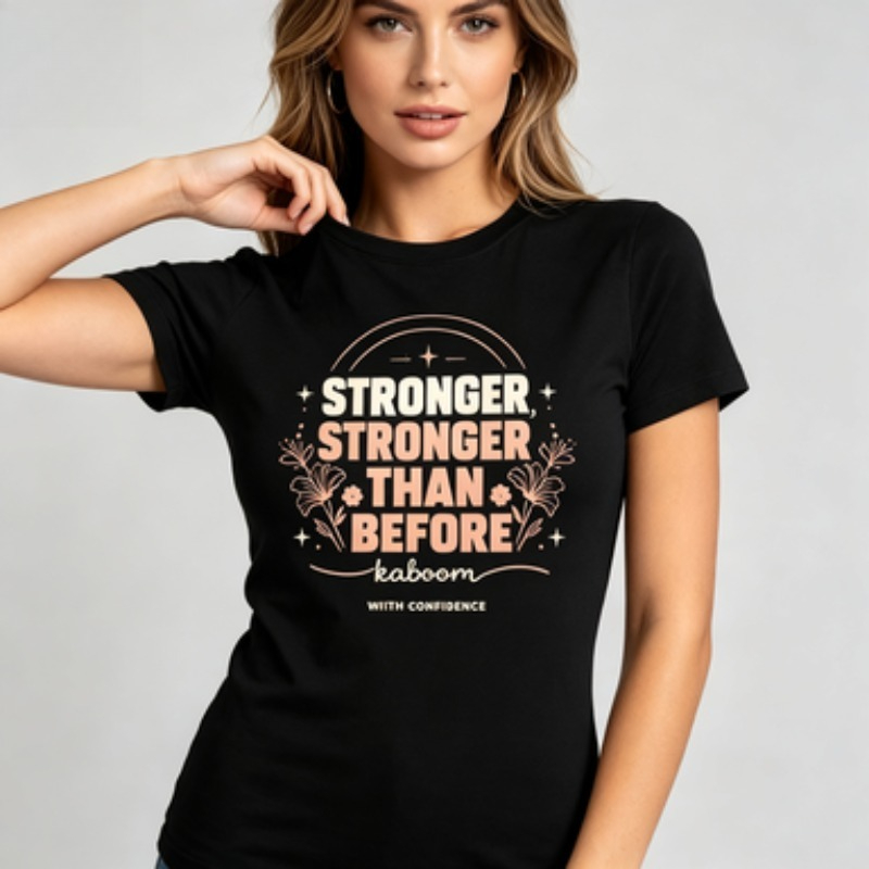 Street Fashion Vibes - เสื้อยืดคอกลม, เสื้อยืดลายกราฟิกสไตล์ผู้หญิงที่มีพลัง, เสื้อแขนสั้นลายดอกไม้สไตล์เรโทรสำหรับผู้หญิง ชุดลำลองแนวสตรีท