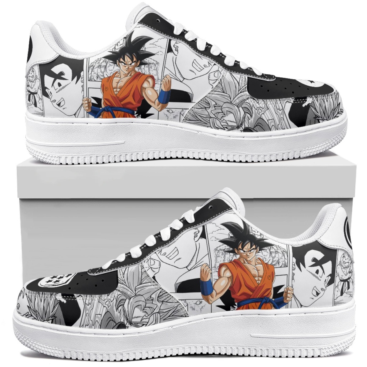 รองเท้าผ้าใบลายการ์ตูนดราก้อนบ - Street Fashion Anime บทวิจารณ์และราคา
