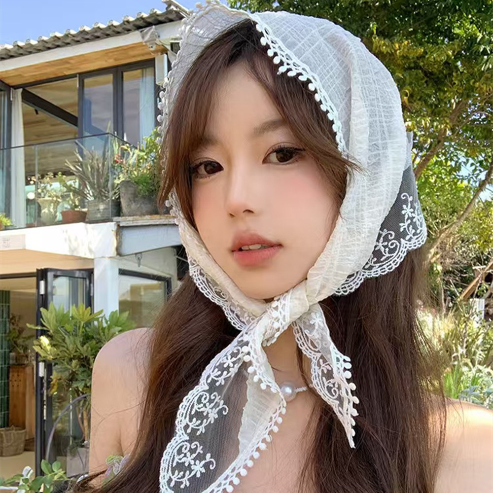 เครื่องประดับแฟชั่นห่อผมสามเหล - French Street Fashion บทวิจารณ์และราคา