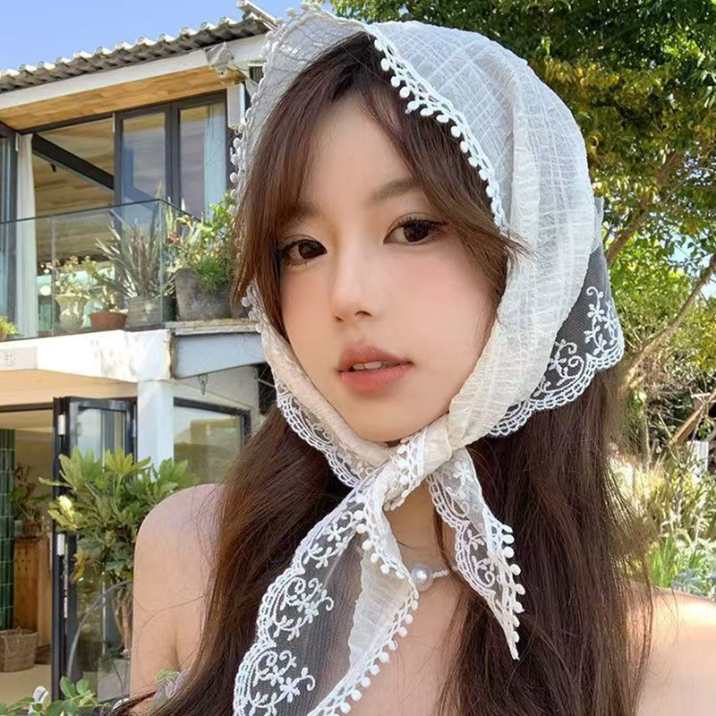 เครื่องประดับแฟชั่นห่อผมสามเหล - French Street Fashion บทวิจารณ์และราคา