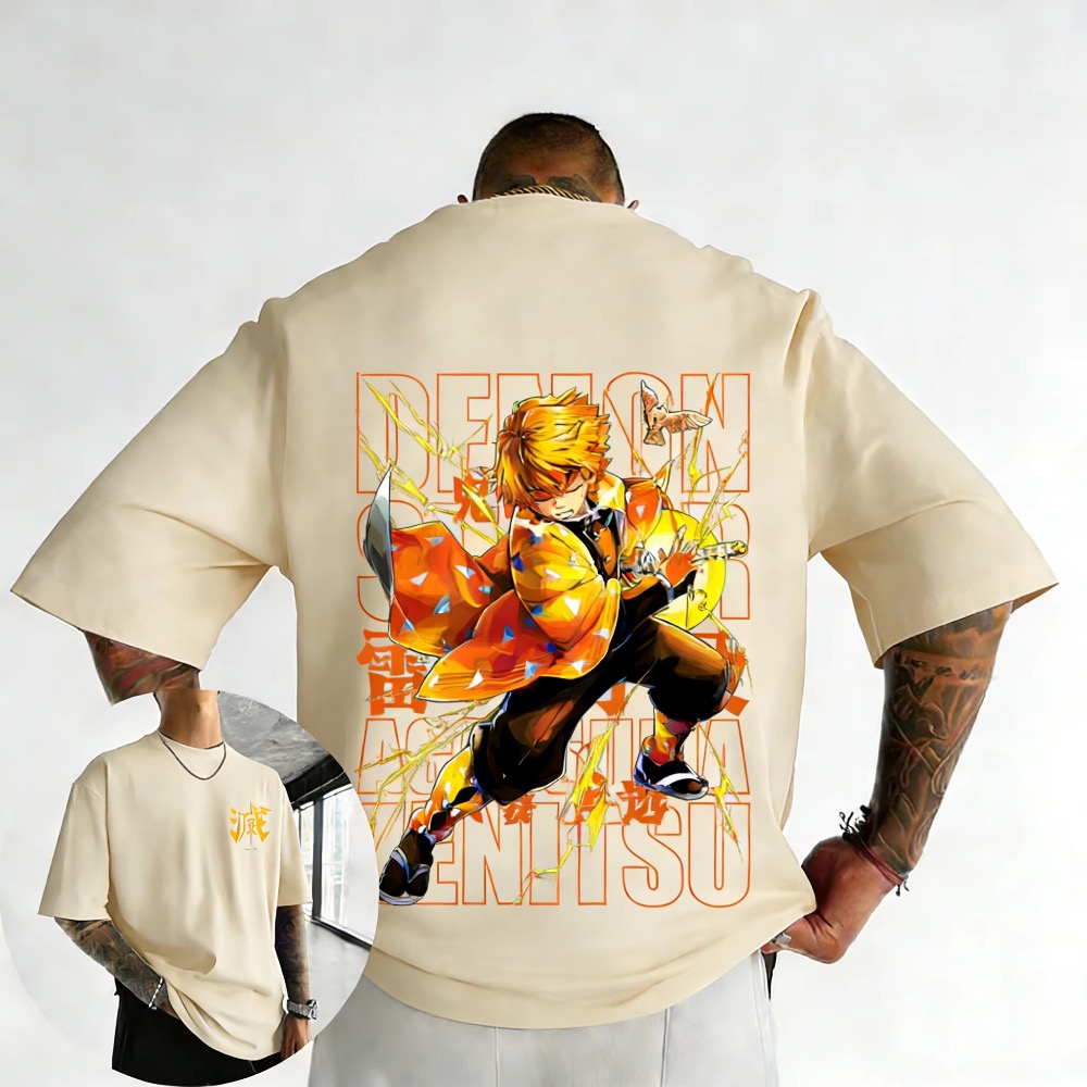 เสื้อยืดลายอนิเมะดาบพิฆาตอสูรไ - Street Fashion Japan บทวิจารณ์และราคา
