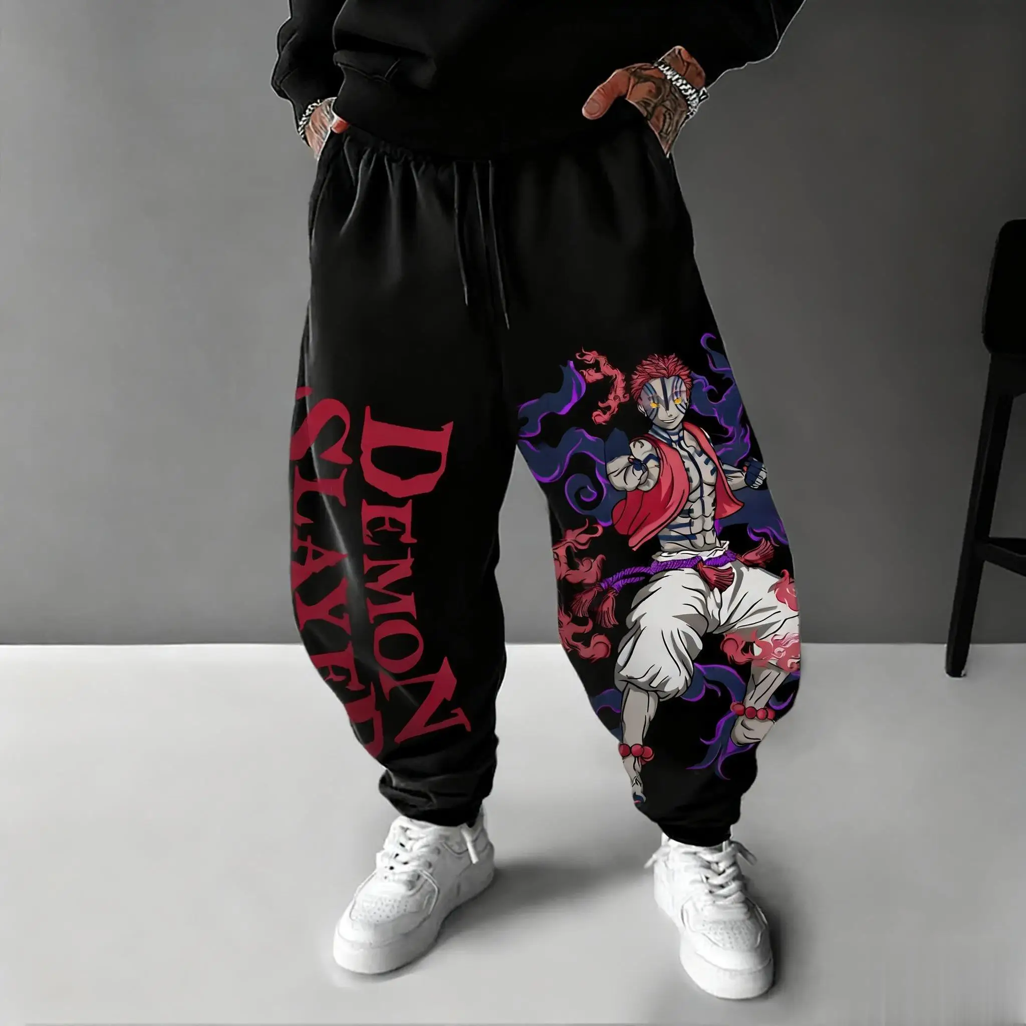 2026 Demon Slayer Akaza อะนิเม - Street Fashion Japan บทวิจารณ์และราคา