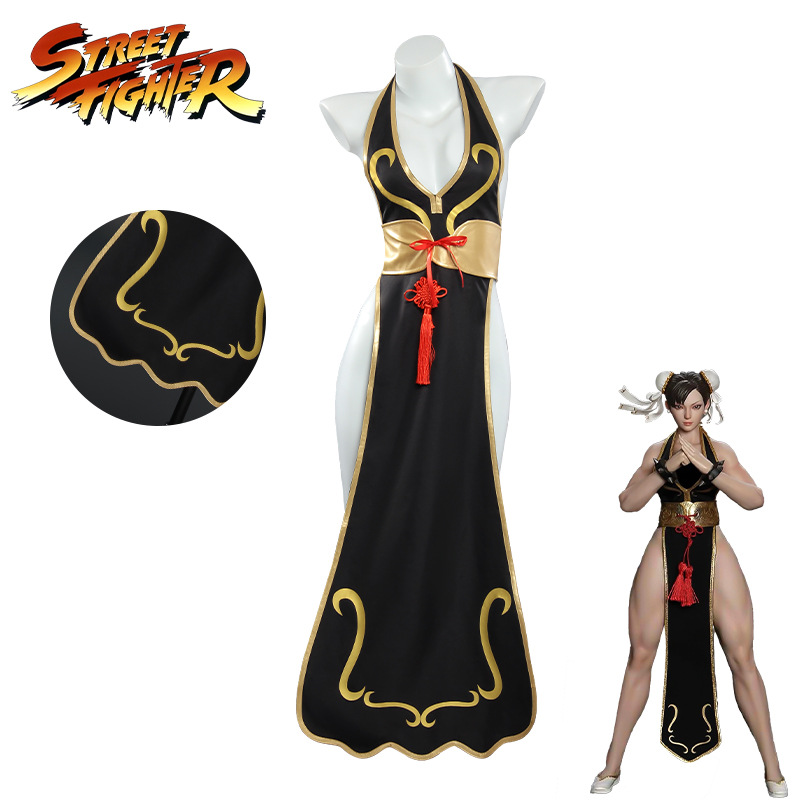 ชุดคอสเพลย์ชุนลี่จากเกมสตรีทไฟ - Street Fashion Anime บทวิจารณ์และราคา