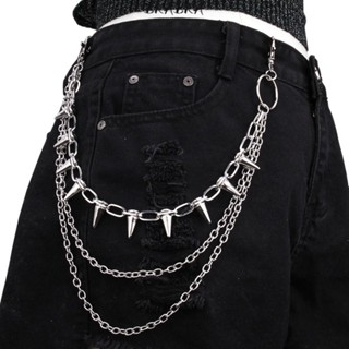 โซ่คาดเอวสไตล์ฮิปฮอป พังก์ร็อก - Street Fashion Necklace บทวิจารณ์และราคา