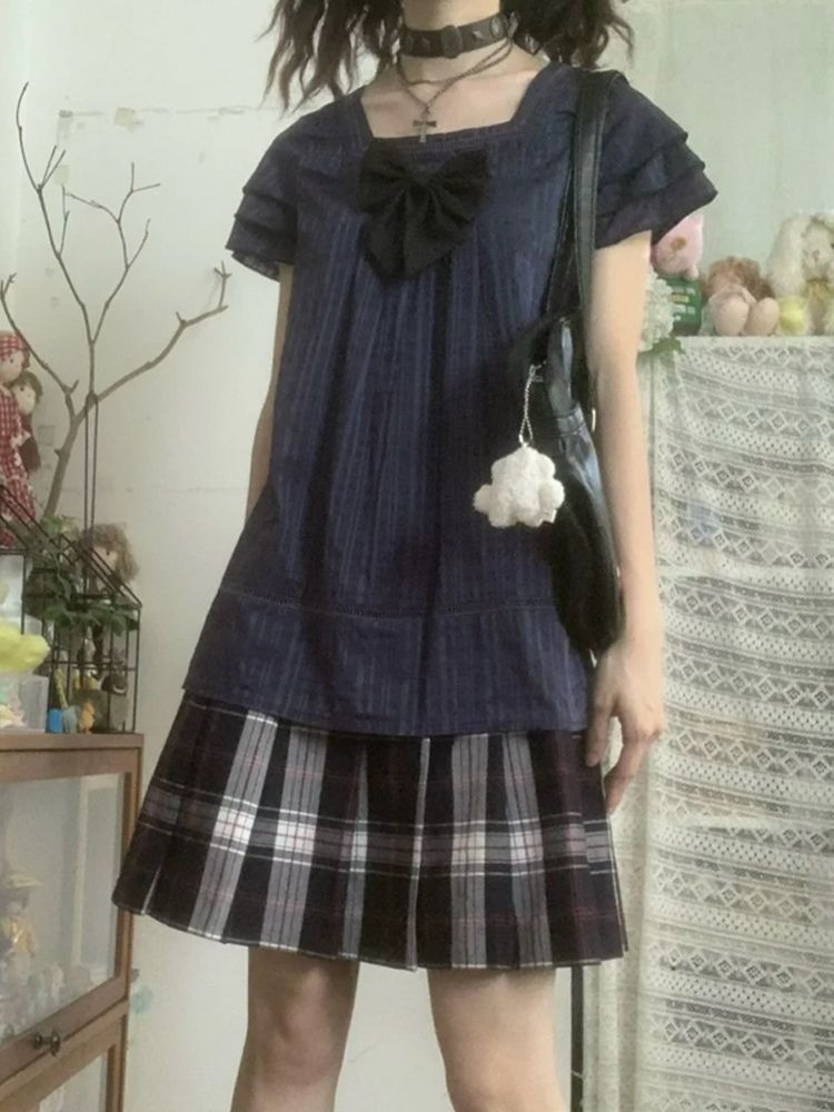สไตล์ญี่ปุ่นวินเทจชุดสองชิ้นผู - Street Fashion Japan บทวิจารณ์และราคา