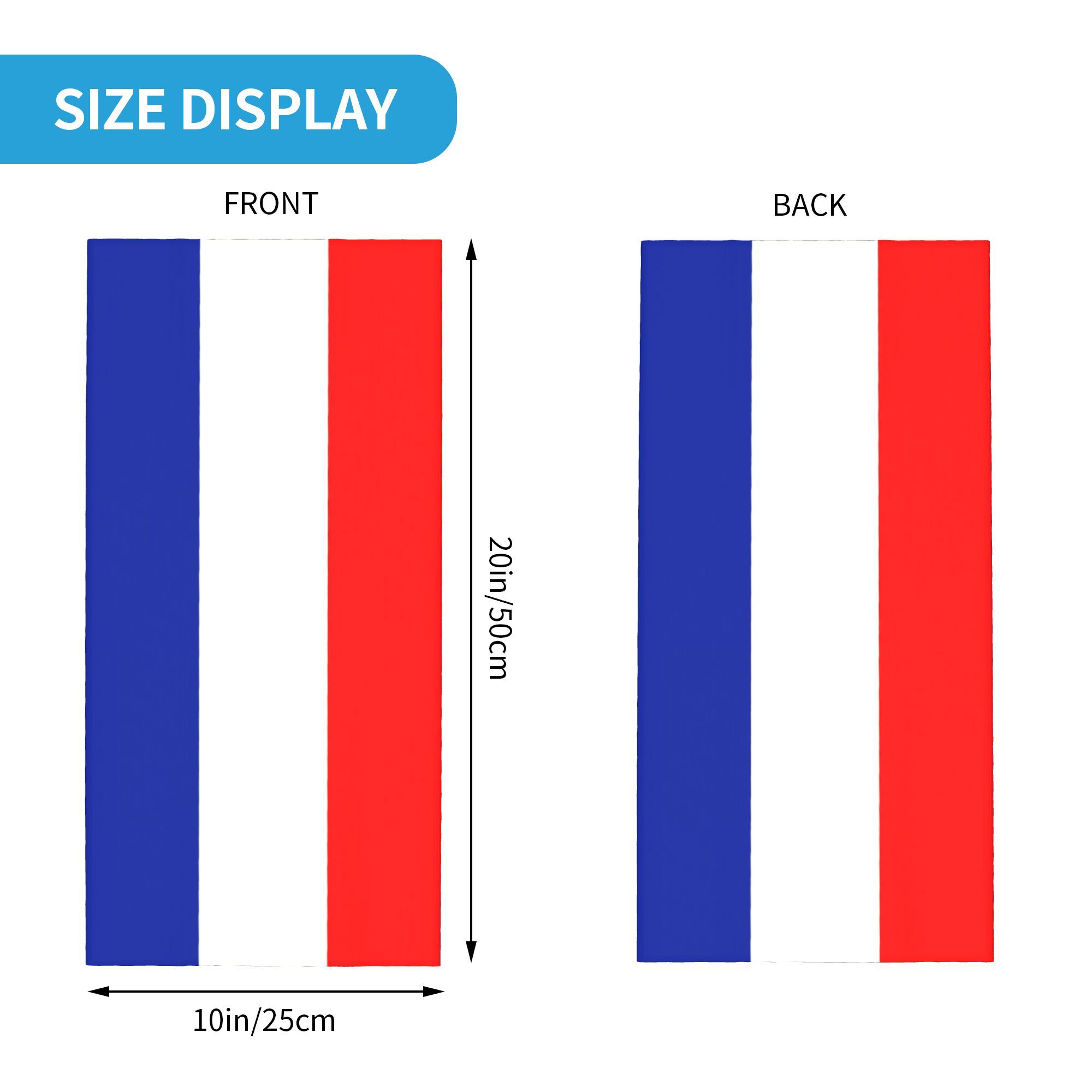CUSTOM French FLAG ฝรั่งเศสผ้า - French Street Fashion บทวิจารณ์และราคา