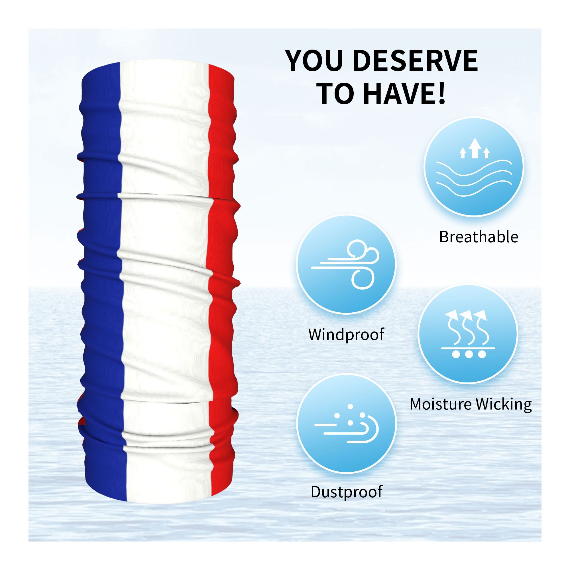 CUSTOM French FLAG ฝรั่งเศสผ้า - French Street Fashion บทวิจารณ์และราคา