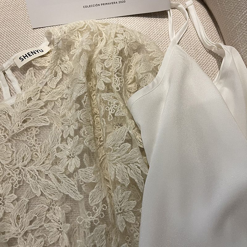MEXZT Elegant Sheer เสื้อสีขาว - Street Fashion In Korea บทวิจารณ์และราคา