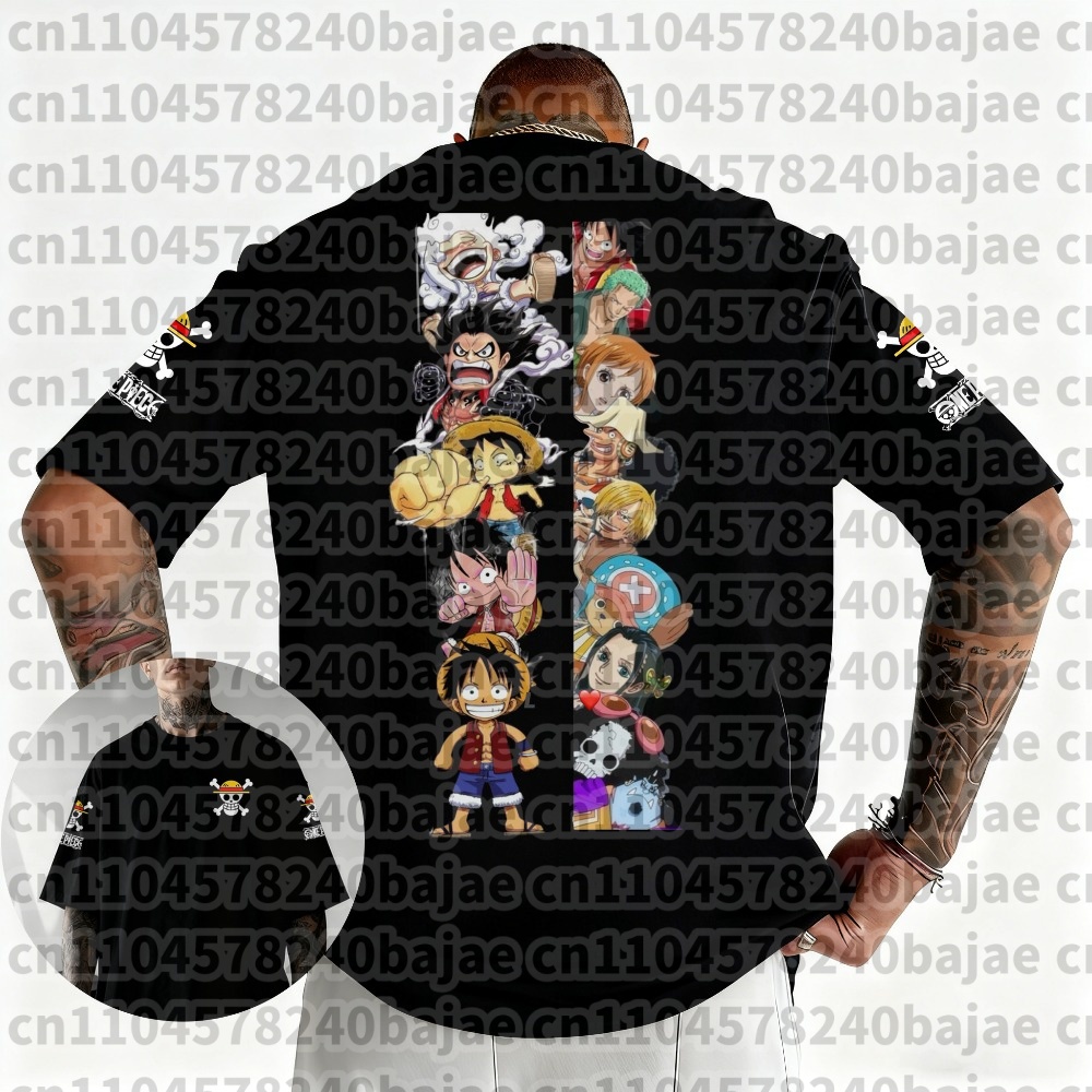 เสื้อยืดพิมพ์ลายอนิเมะไซส์ใหญ่ - Street Fashion Anime บทวิจารณ์และราคา