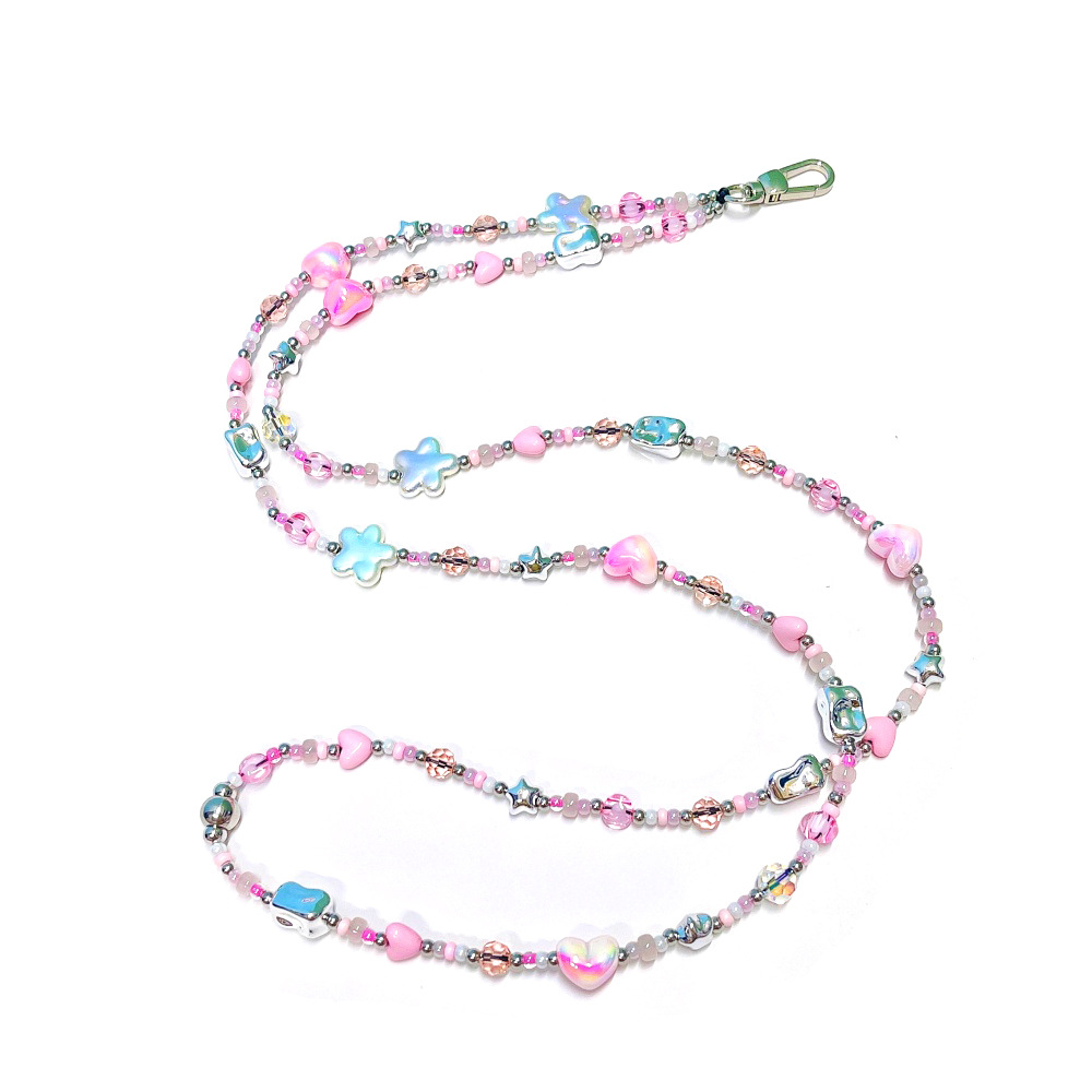 HERLOOK พาสเทล Y2K สายคล้องโทร - Street Fashion Necklace บทวิจารณ์และราคา