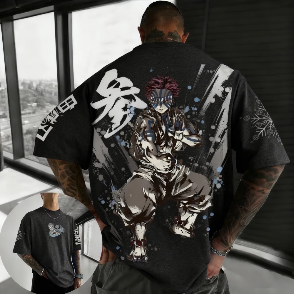 เสื้อยืดลายอนิเมะ Demon Slayer - Street Fashion Japan บทวิจารณ์และราคา