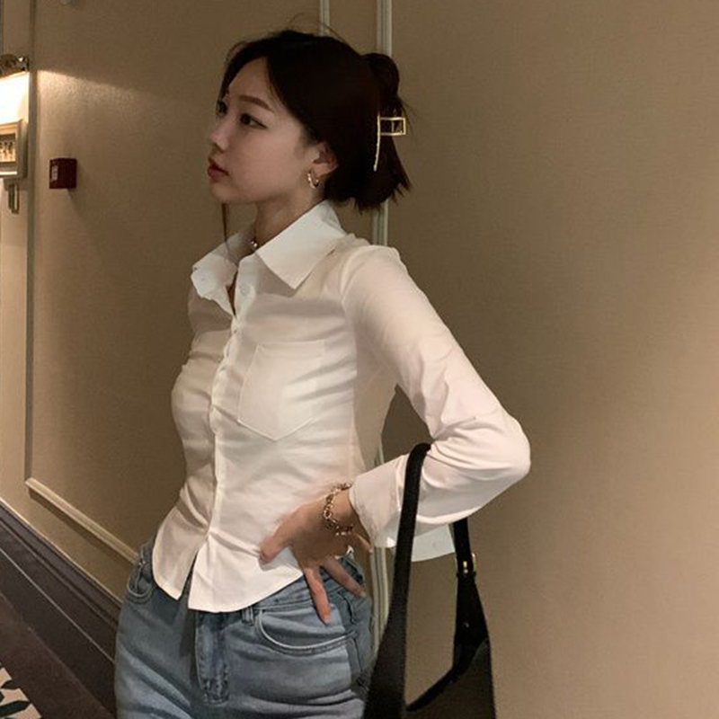 Gidyq Elegantผู้หญิงเกาหลีเสื้ - Street Fashion In Korea บทวิจารณ์และราคา