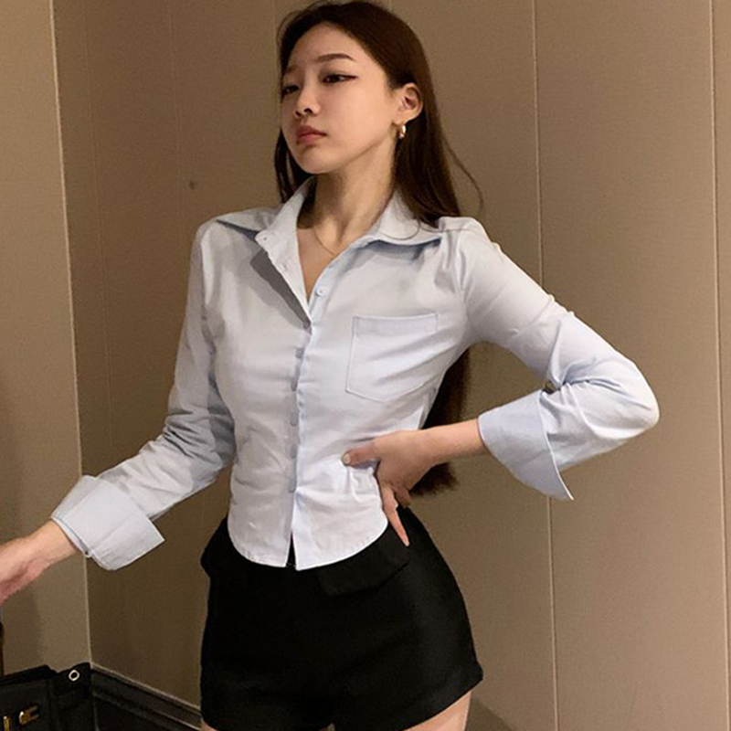 Gidyq Elegantผู้หญิงเกาหลีเสื้ - Street Fashion In Korea บทวิจารณ์และราคา