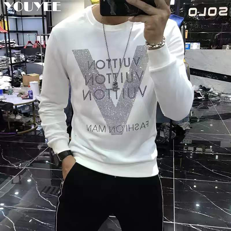 ผู้ชายHoodiesคุณภาพV-รูปรูปแบบ - Street Fashion Elements บทวิจารณ์และราคา