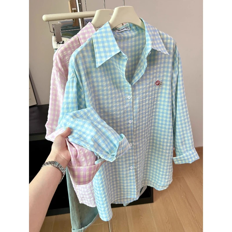 เสื้อเชิ้ตและเสื้อเบลาส์ลายดอก - Street Fashion In Korea บทวิจารณ์และราคา