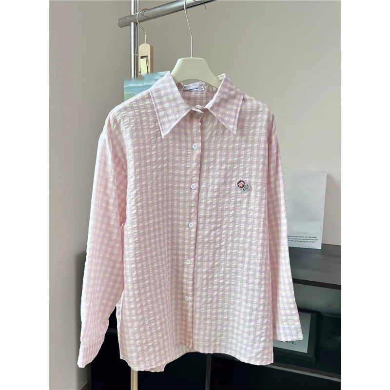เสื้อเชิ้ตและเสื้อเบลาส์ลายดอก - Street Fashion In Korea บทวิจารณ์และราคา