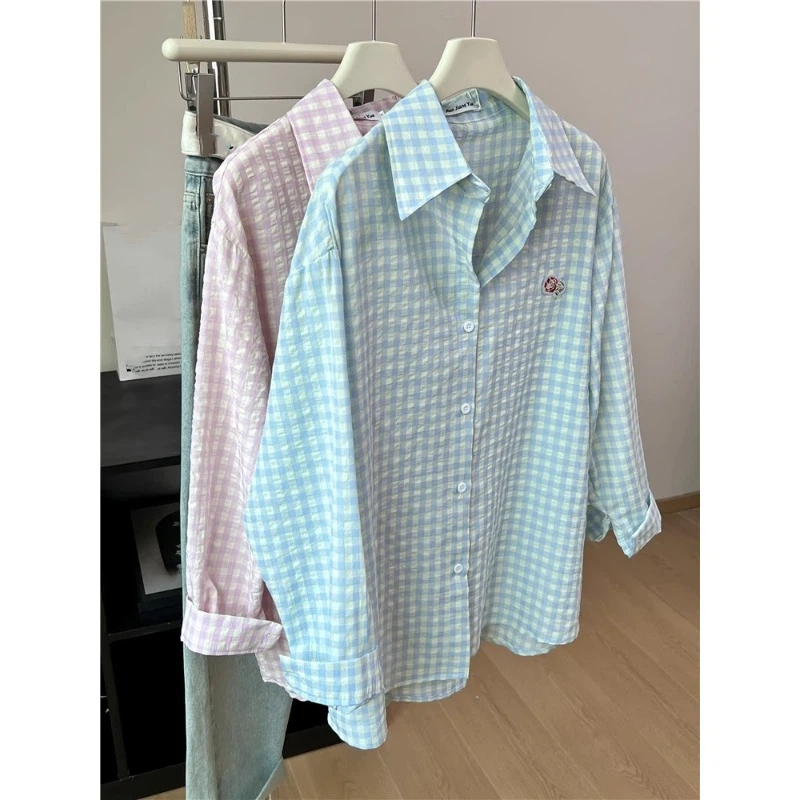 เสื้อเชิ้ตและเสื้อเบลาส์ลายดอก - Street Fashion In Korea บทวิจารณ์และราคา