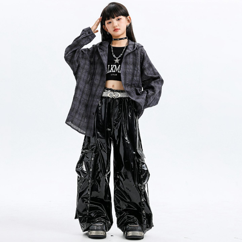 ชุดเต้นแจ๊สสำหรับเด็กผู้หญิง เ - Street Fashion Outfit Girl บทวิจารณ์และราคา