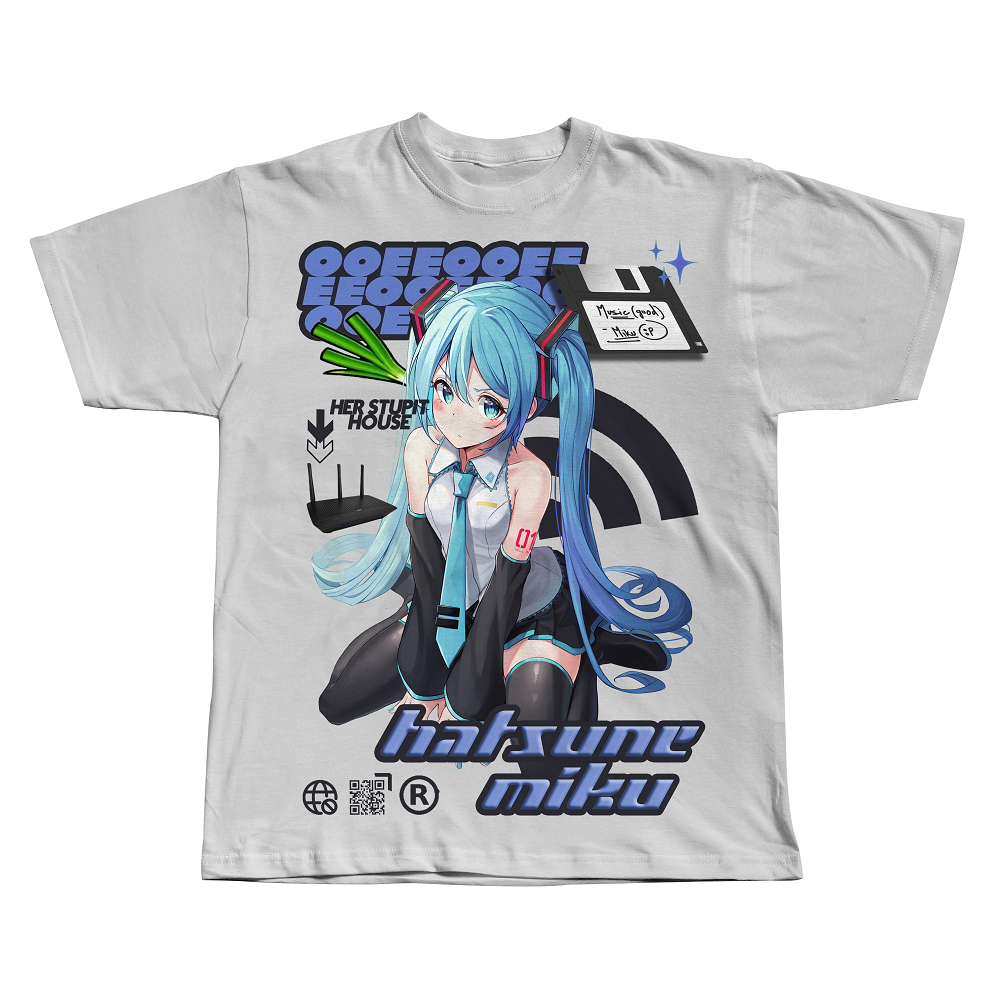 เสื้อยืดแขนสั้น Hatsune Miku Y - Street Fashion Japan บทวิจารณ์และราคา