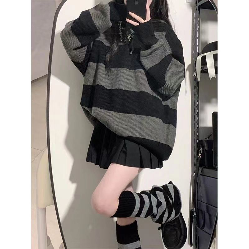 เสื้อสเวตเตอร์ถักลายสตรีทไซส์ใ - Street Fashion In Korea บทวิจารณ์และราคา