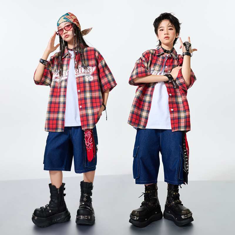 ชุดเต้นฮิปฮอปสำหรับเด็กผู้ชาย  - Street Fashion Boy บทวิจารณ์และราคา