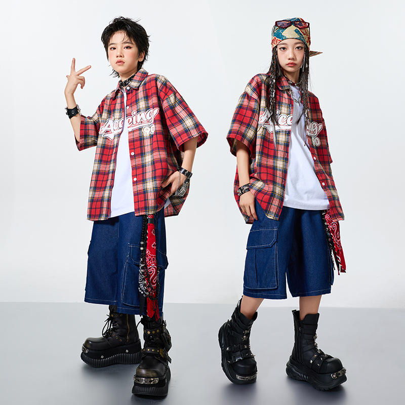 ชุดเต้นฮิปฮอปสำหรับเด็กผู้ชาย  - Street Fashion Boy บทวิจารณ์และราคา