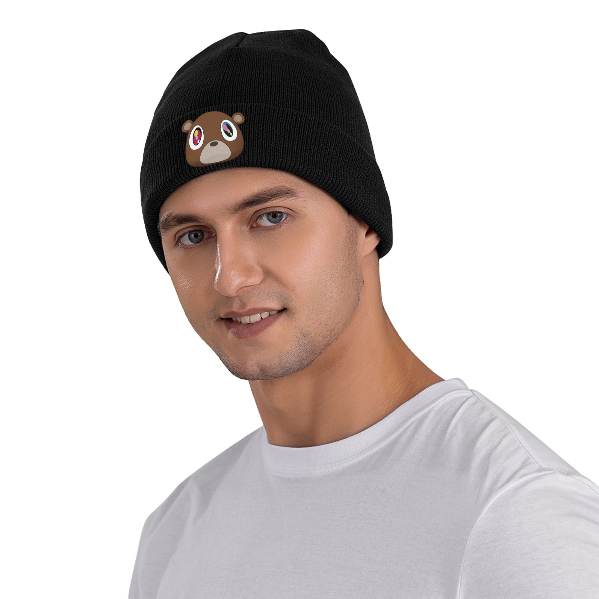 หมวกแร็ปเปอร์ลายหมีสำหรับรับปร - Street Fashion Loverboy Hat บทวิจารณ์และราคา