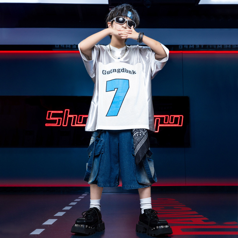 ชุดฮิปฮอปสตรีทแดนซ์สุดเท่สำหรั - Street Fashion Boy บทวิจารณ์และราคา
