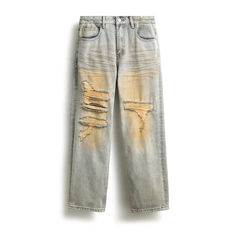 กางเกงยีนส์ผู้ชายสไตล์สตรีทแวร - Street Fashion Vibes บทวิจารณ์และราคา