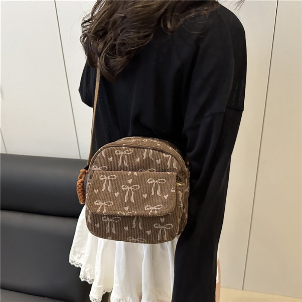 กระเป๋าสะพายไหล่ผ้าลูกฟูกสำหรั - Street Fashion In Korea บทวิจารณ์และราคา