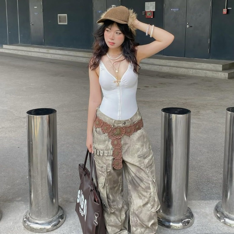 เอซกาก้าบอดี้สูทผู้หญิงเซ็กซี่ - Street Fashion Harajuku บทวิจารณ์และราคา