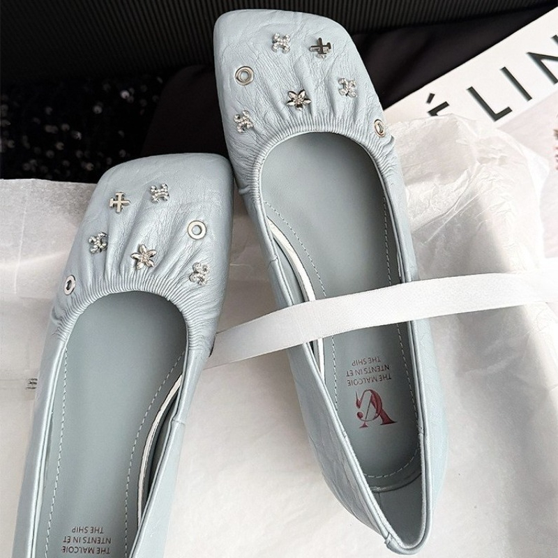 ใหม่ผู้หญิงรองเท้าแมรี่เจนรองเ - French Street Fashion บทวิจารณ์และราคา