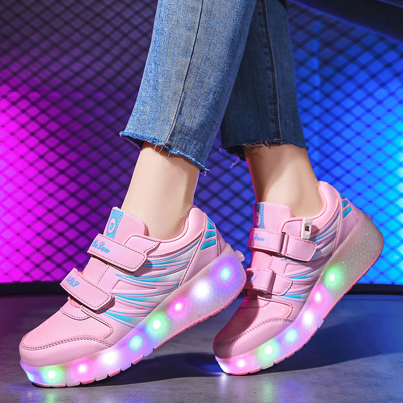 รองเท้าสเก็ตล้อเลื่อนสำหรับเด็ - Street Fashion Boy บทวิจารณ์และราคา