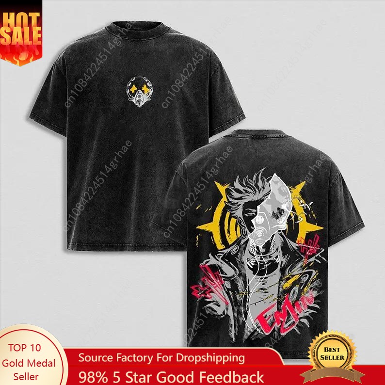 เสื้อยืดลายอนิเมะวินเทจ Gachia - Street Fashion Anime บทวิจารณ์และราคา