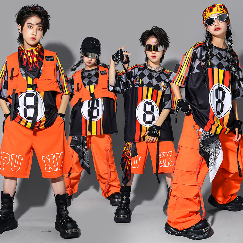 ชุดเสื้อผ้าฮิปฮอปสำหรับเด็กผู้ - Street Fashion Outfit Girl บทวิจารณ์และราคา