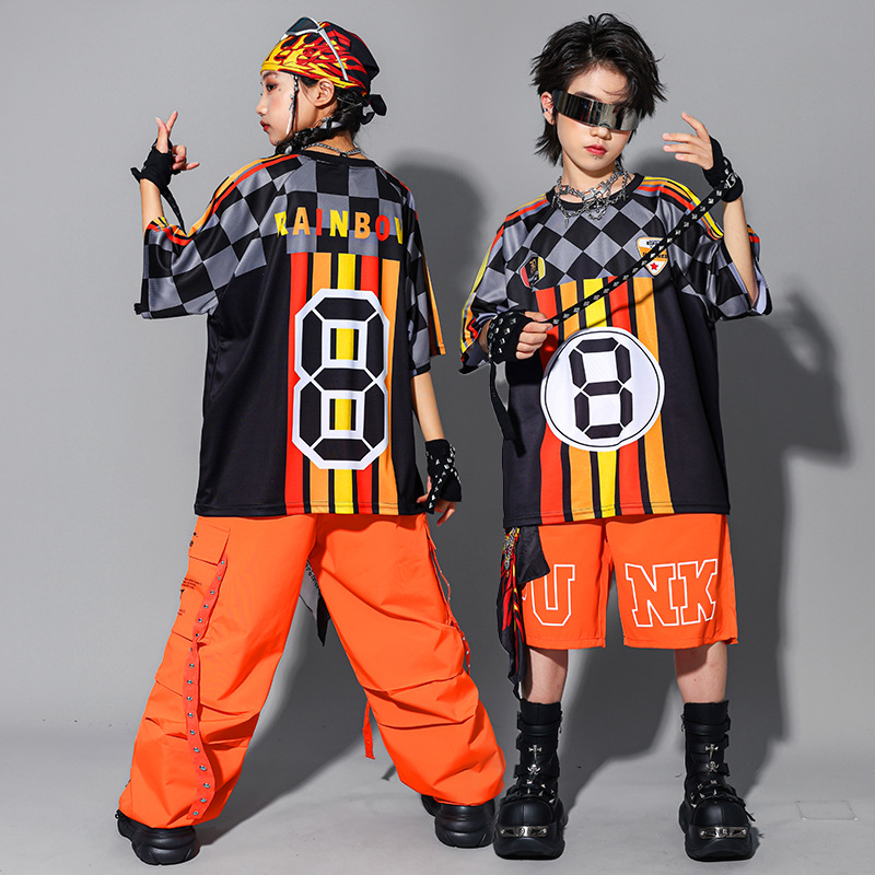 ชุดเสื้อผ้าฮิปฮอปสำหรับเด็กผู้ - Street Fashion Outfit Girl บทวิจารณ์และราคา