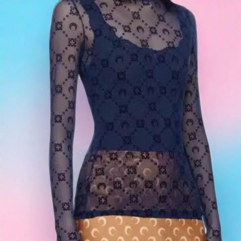 เสื้อยืดแขนยาวผู้หญิง ดีไซน์ตา - Street Fashion Outfit Girl บทวิจารณ์และราคา