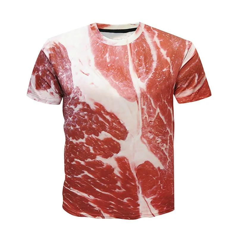 เสื้อยืดพิมพ์ลายผู้ชายแบบไม่ถู - Street Fashion Elements บทวิจารณ์และราคา