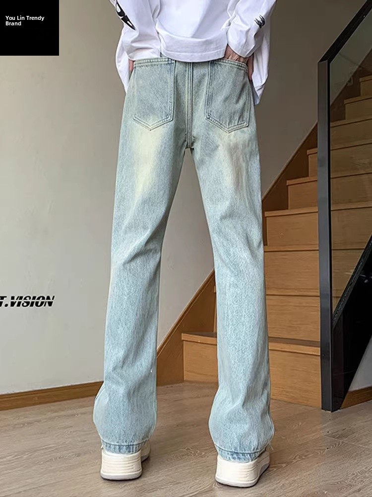 กางเกงยีนส์ทรงสลิมสไตล์อเมริกั - Street Fashion Vibes บทวิจารณ์และราคา