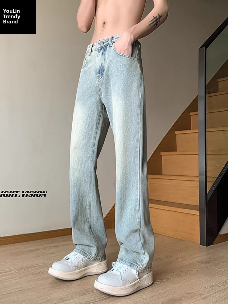 กางเกงยีนส์ทรงสลิมสไตล์อเมริกั - Street Fashion Vibes บทวิจารณ์และราคา
